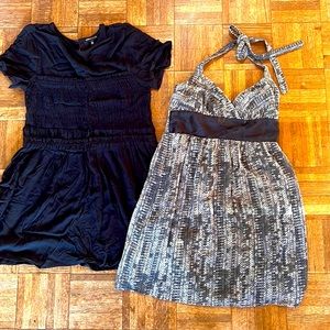 Two baby doll dresses